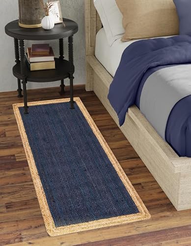 Mrida Weave Natural Hand Woven Jute Area Rug 2.6' x