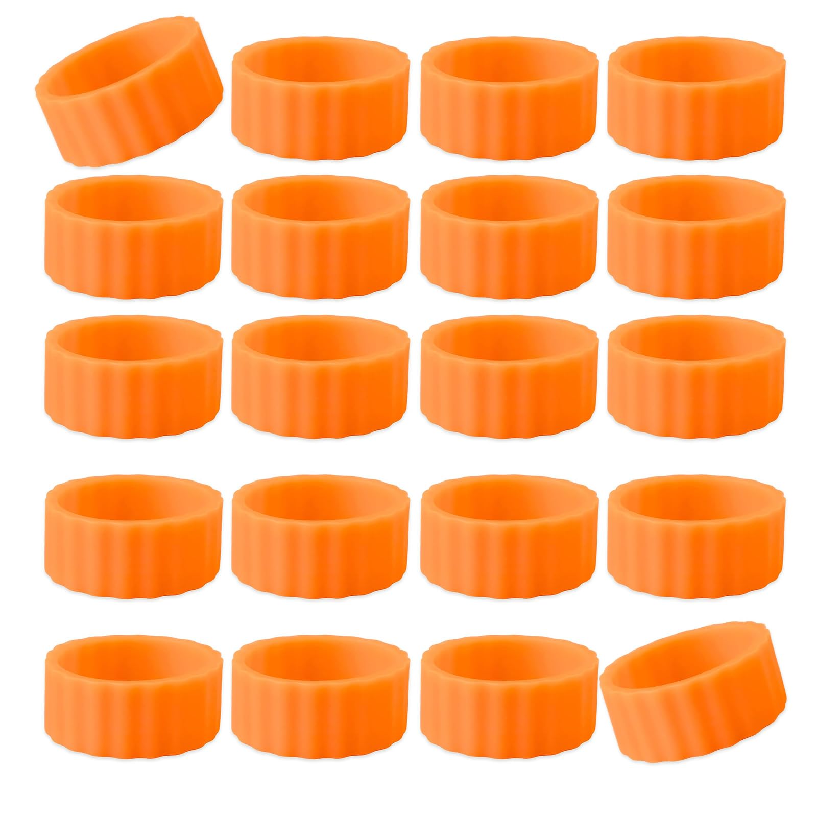 NEWFT Grippers Nonslip Candleholder Adapter Drips Protectors Vertical-Fixing Silicones Rings Stabilizers Holders Adapter