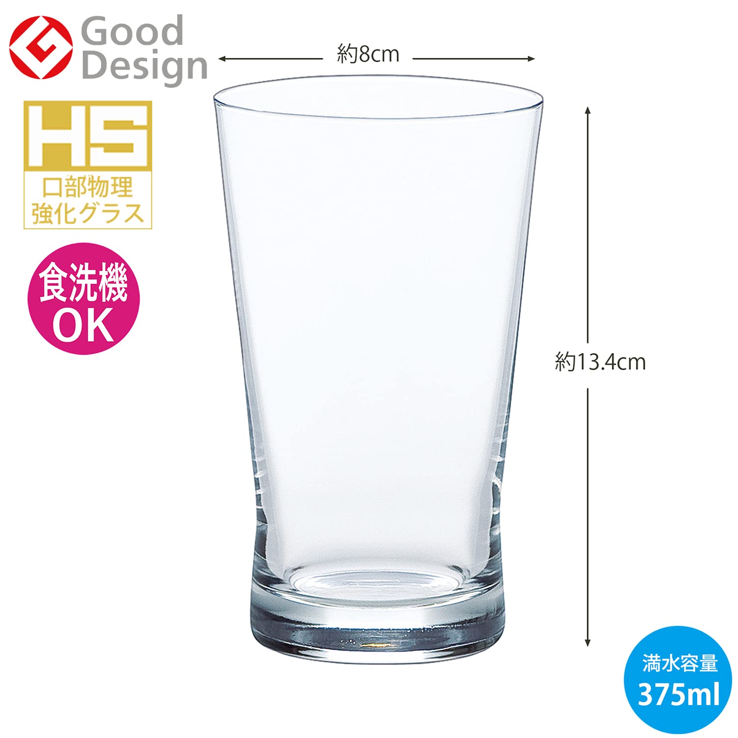 Amazon.co.jp: 東洋佐々木ガラス グラス フィヨルド 12オンス 