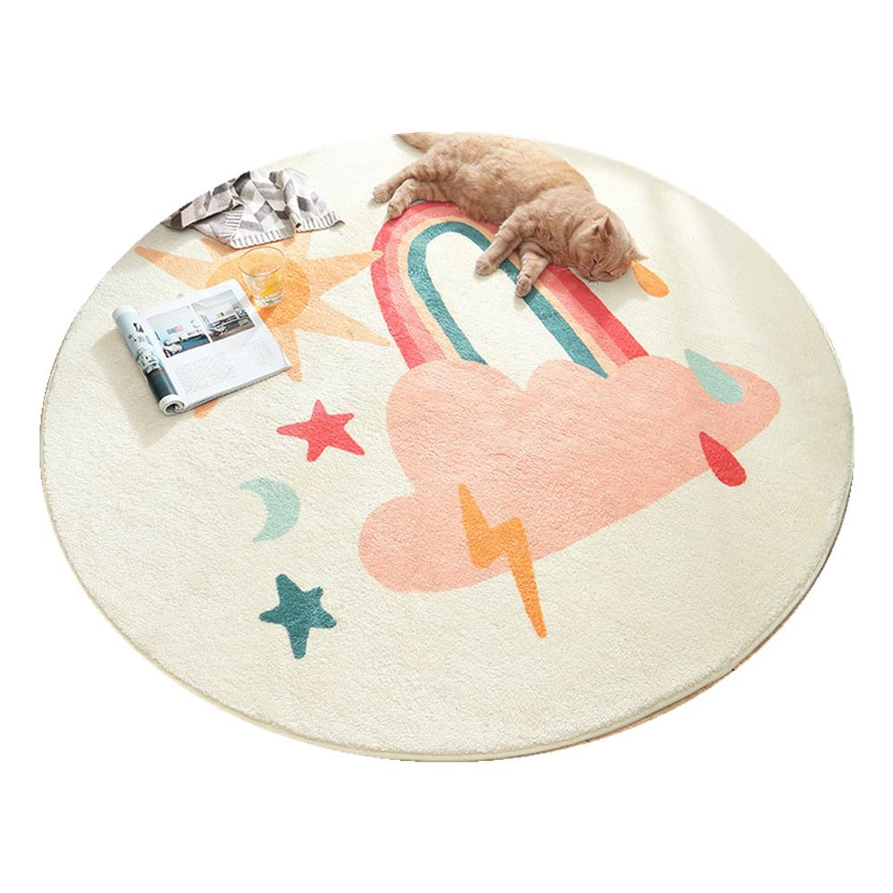 TAPISO Mono Rond Tapis Poil Court Intérieur Design Moderne Gris Foncé Motif Uni Tapis Salon Chambre Adulte Salle à Manger Cuisine Résistant Extérieur Oeko-TEX 240 X 240 Cm