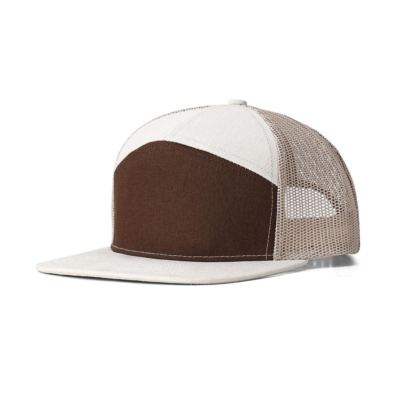 HaloHorus Trucker Hat for Men Women, Adjustable Athletics Baseball Cap for Running, Fishing, Hiking, Workout, C7-khakicoffee-khaki, One Size โ image 1