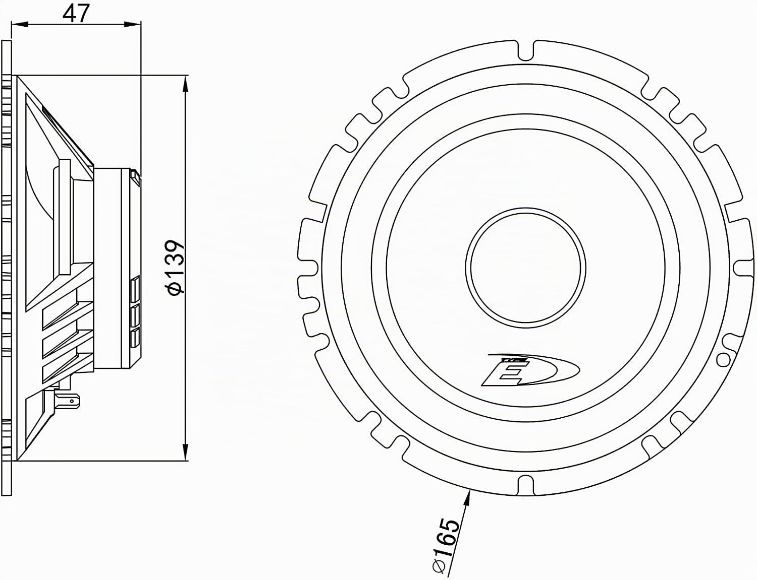 Kit de altavoces Alpine para Mercedes Clase B W245 delanteros y traseros 2004-2012