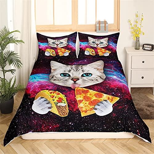 Housse de couette 140x200 microfibre douce 110g/㎡ à fermeture éclair - 2