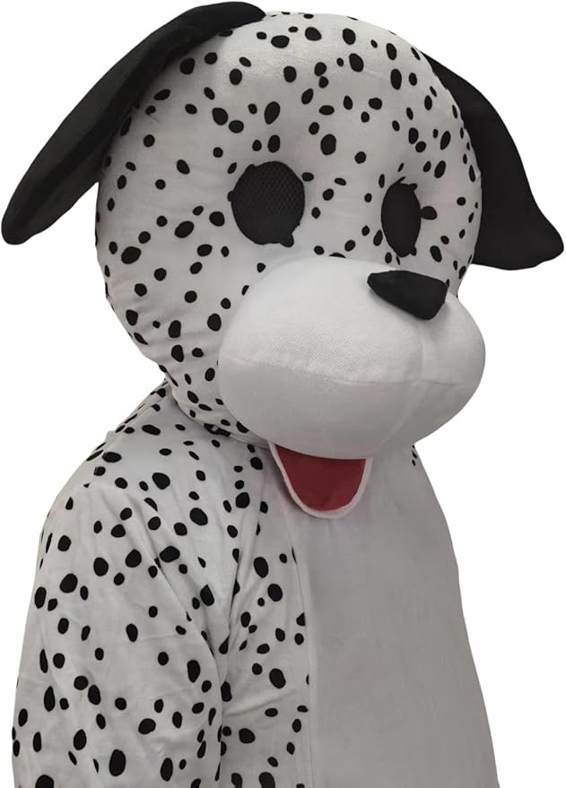 Disfraz de Dálmata de Peluche para Perro Adulto miniatura 5