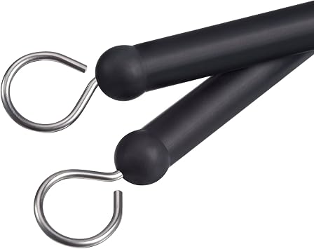 Pangda 1 Pair Drum Brushes Retractable Wire Brushes Drums Drum Sticks Brush with Comfortable Rubber Handles | Drum Accessories,Comfortable Rubber Handle, Wire Bristles, Retractable,Durable for Use,Black Velvet Drawstring Bag