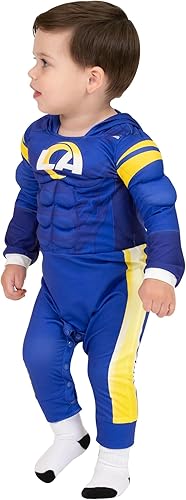 MODERN HERO NFL - Disfraz de traje muscular para bebés y niños pequeños con licencia oficial #1 Draft Pick