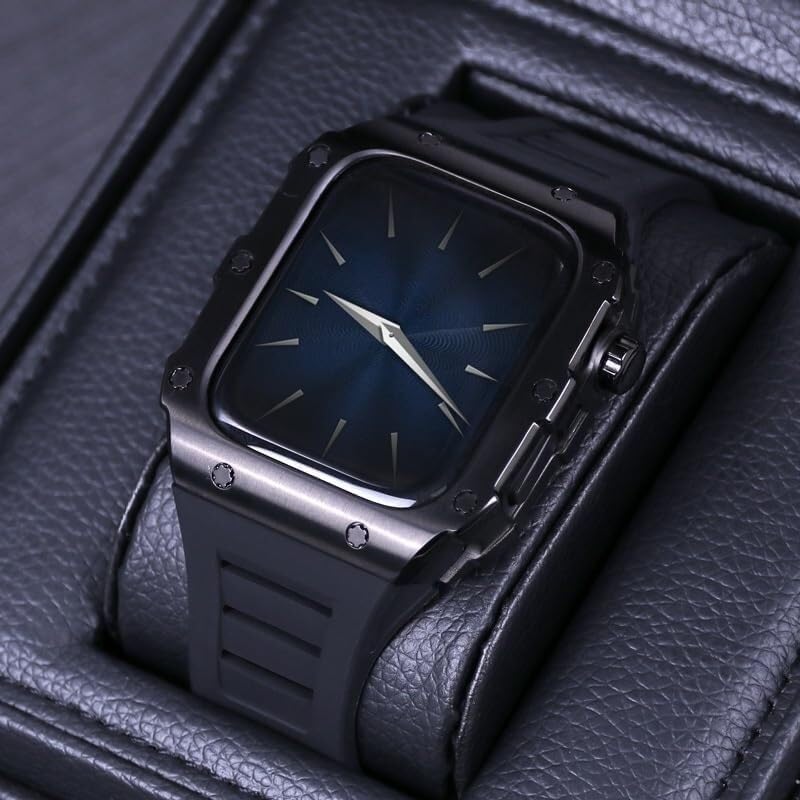 Correa de silicona con acero para Apple Watch: adiós a las rozaduras 6