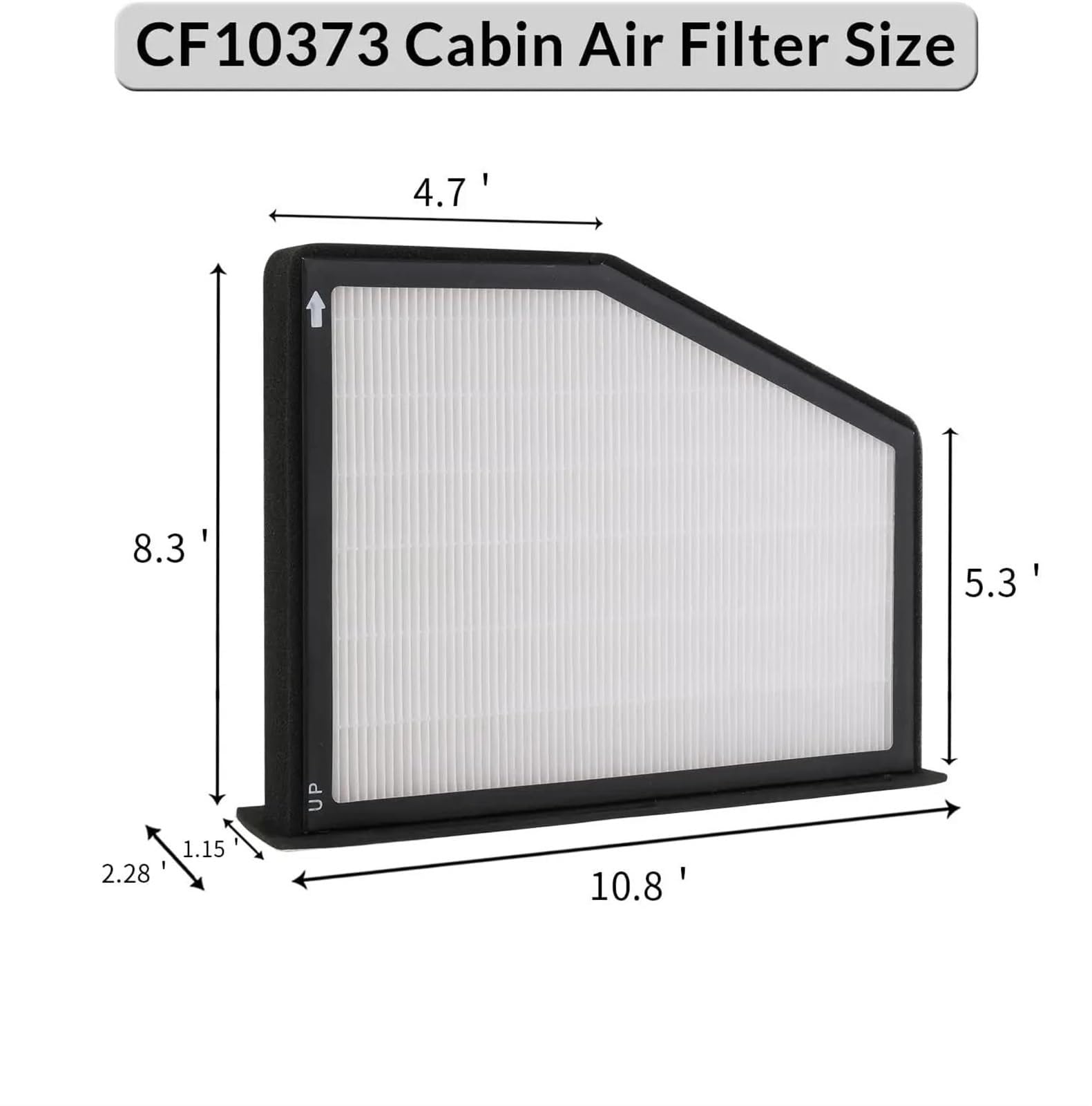 Filtr kabinowy klimatyzacji do Jetta 2005-2018 CF10373 LHD, filtr kabinowy samochodu filtr powietrza