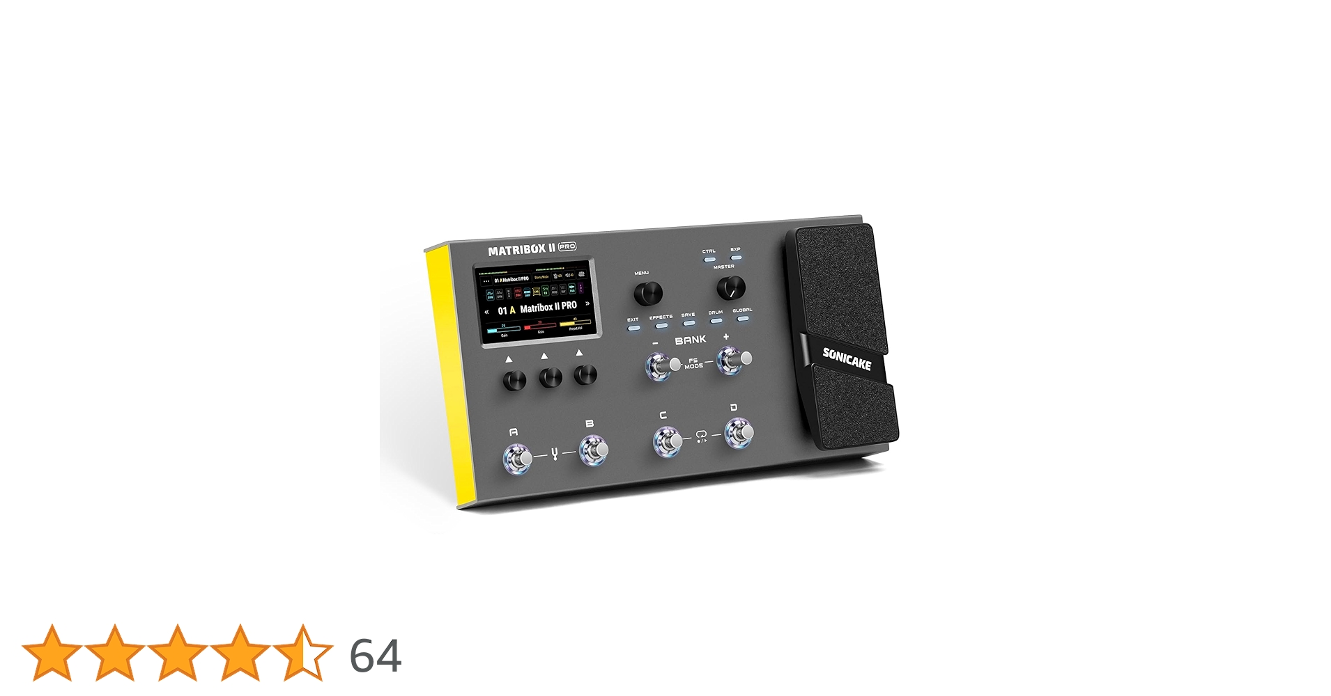 SONICAKE MATRIBOX II マルチエフェクター Amazon.com: SONICAKE Matribox II - Multi Effects Processor with