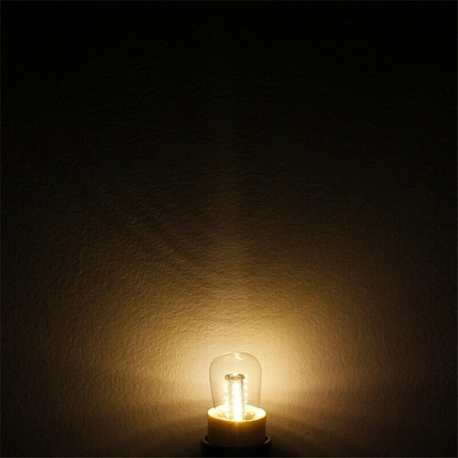 Refriger Light 4Pcs 3W Led Microwave Oven Light Bulb Crystal Lamp SMD 5050 Freezer Lamp for Home Lighting E12 Ac110V Warm White