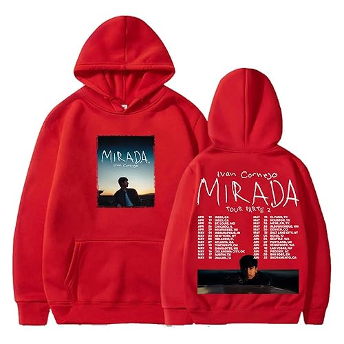 Ivan Cornejo Hoodie Mirada 2025 Tour Merch Long Sleeve Streetwear