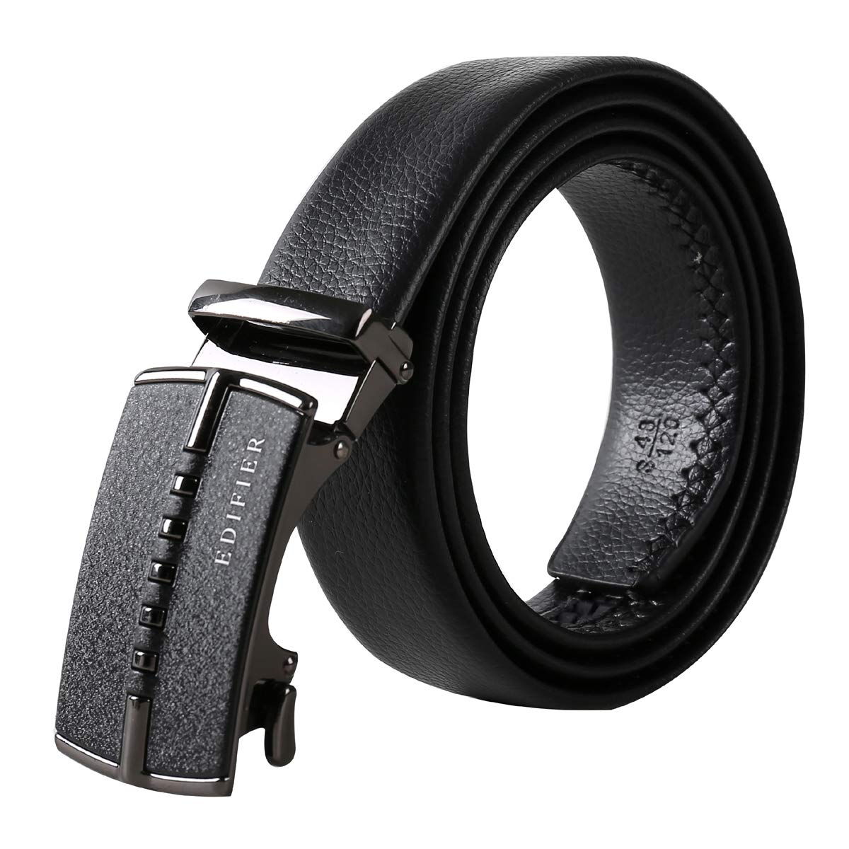 PU leather Adjustable Casual Formal Buckle Belts For Men and Boys (Waist Size upto 40 Inches) (Pack of 1)-image-42