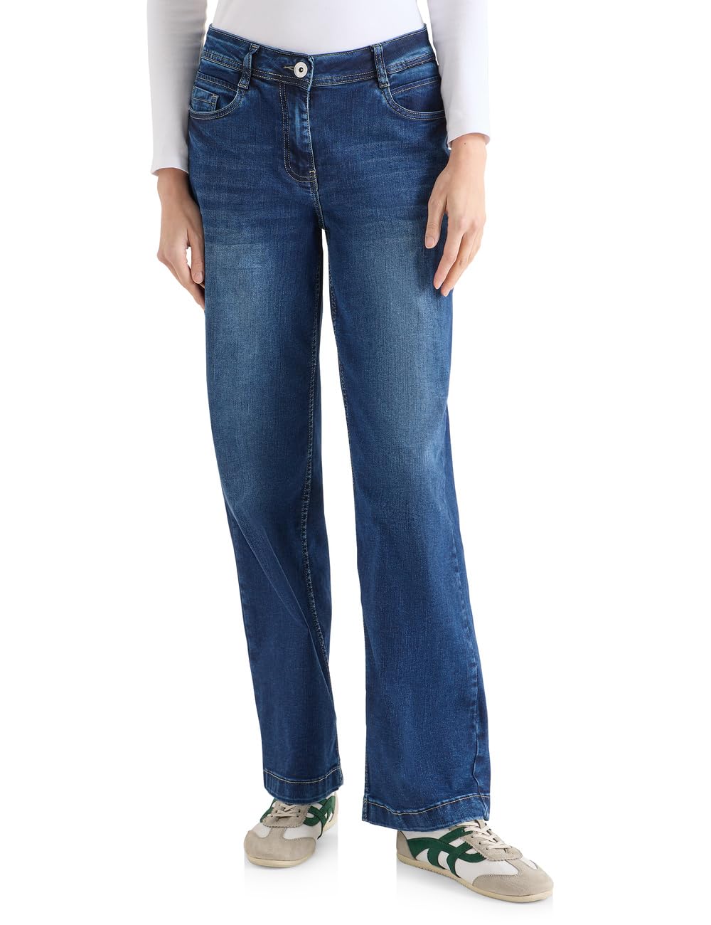 Cecil Damen Wide Leg Jeans 3818328