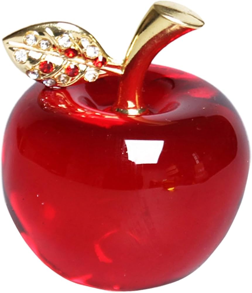 Amazon.co.jp: Generic リンゴの置物 ペーパーウェイト リンゴの