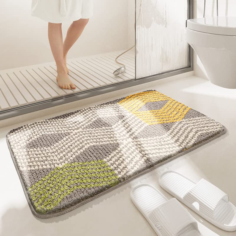 Paillasson intérieur absorbant flocage doux 45x65cm I