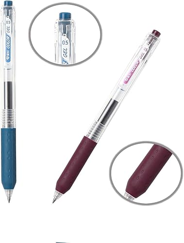 Miniatura 2 de AIHAO Bolígrafos de gel retráctiles, paquete de 8 unidades, punta fina de 0.020 in para escritura suave, planificador, diario, toma de notas para