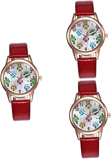 3 Peças Coruja Relógio De Quartzo Feminino Relógios Femininos Relógio Automático Relógios Femininos Diamante Relógios Femininos Relógios De Moda Para Mulheres Relógios Femininos