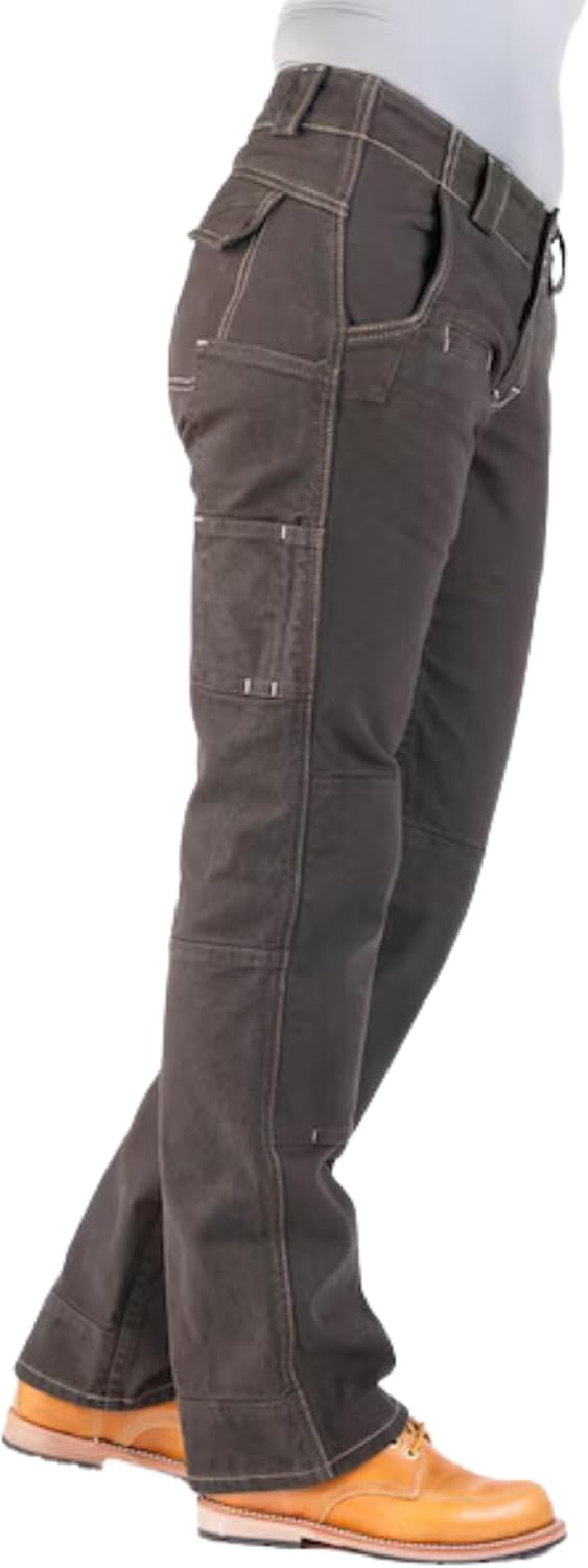 Dovetail Workwear Day Construct Cargo Pants for Women, Relaxed Fit, 10 Functional Pockets - Image 3