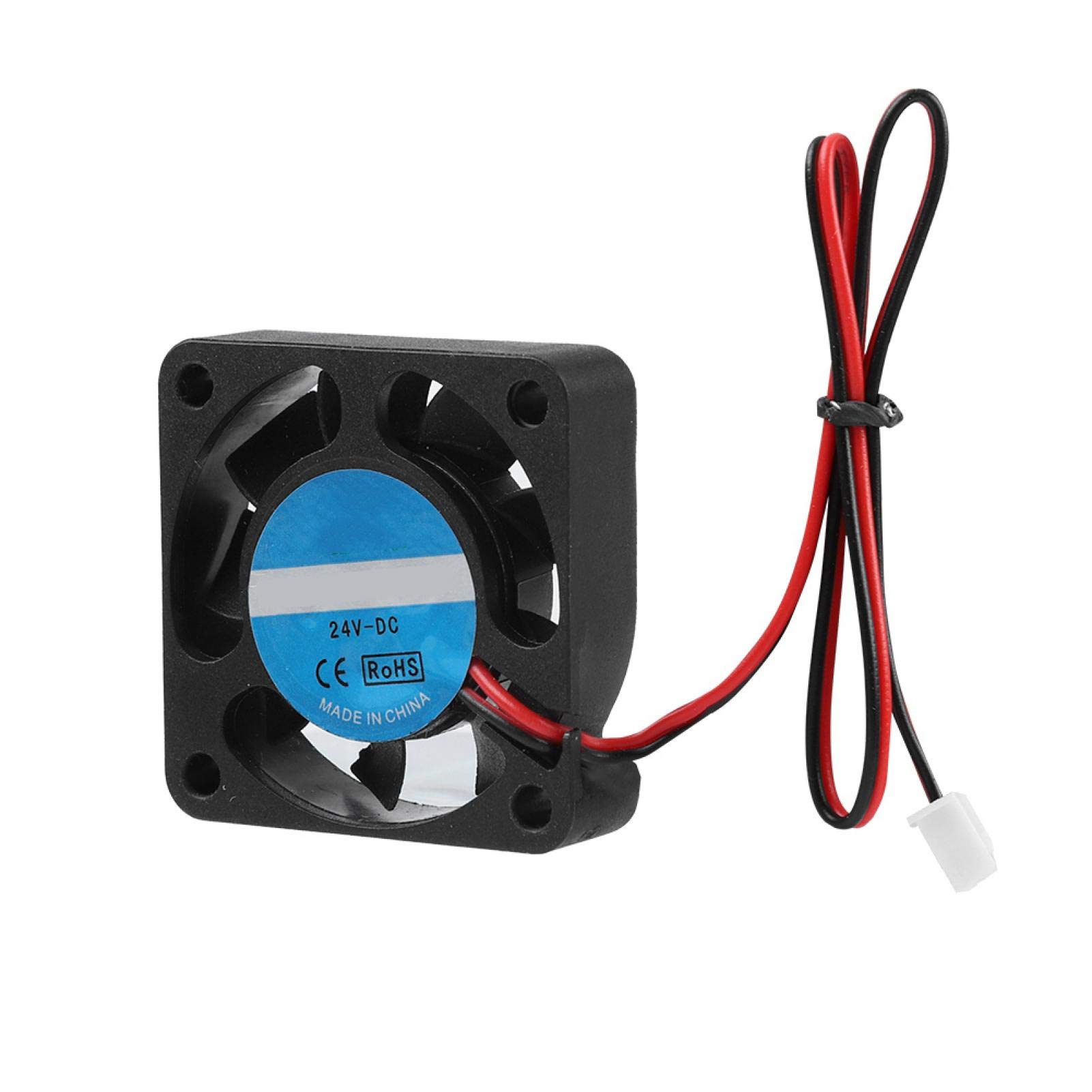 2 Szt. Wentylator Chłodzący Drukarki 3D, 24 V 4010 7000 Obr./min Wentylator Wytłaczarki Duży Wiatr Mały Wentylator Dmuchawy Cichy Dmuchanie Akcesoria do Drukarek 3D