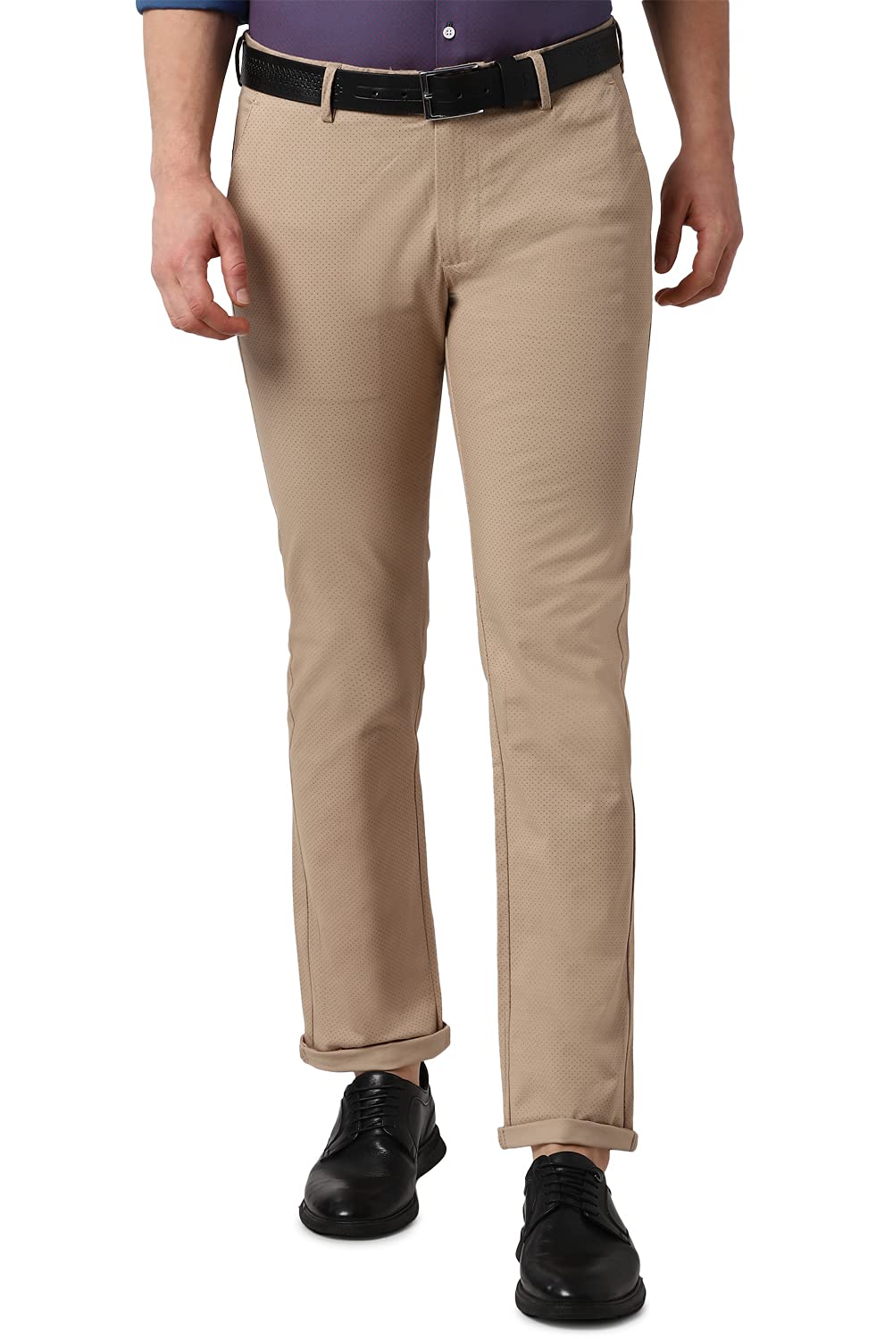 peter england Men's Slim Casual Pants-picture-37