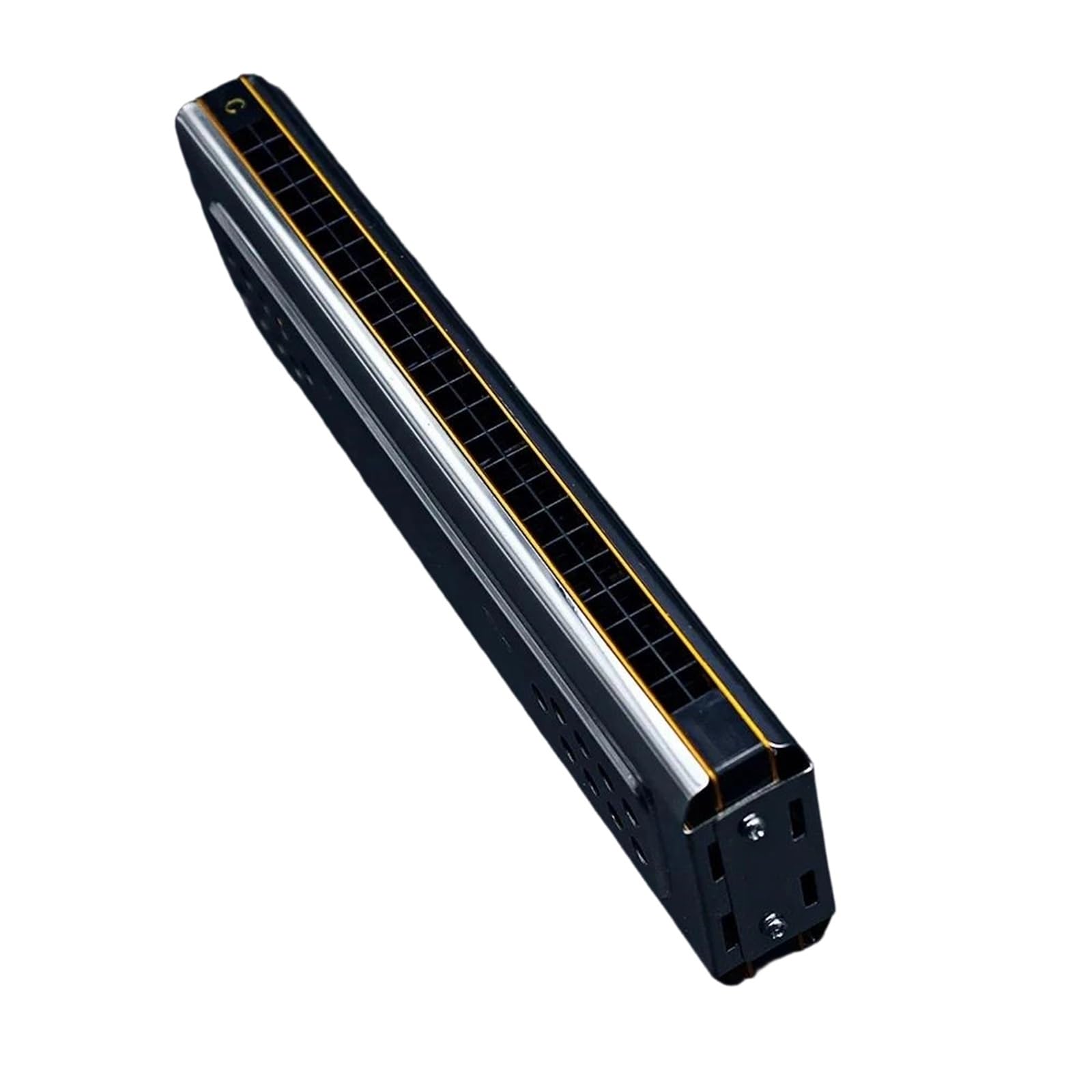 Principianti Armonica Armonica A Bocca In Sol Con Tremolo A 24 Fori Doppia Faccia Argento Per Esercitarsi Strumento A Fiato Professionale