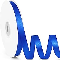 Vista 177 de Cinta de satén de 5/8" x 100 yardas - Cinta de seda naranja otoñal con carrete - Ideal para envolver regalos, ramos florales, manualidades