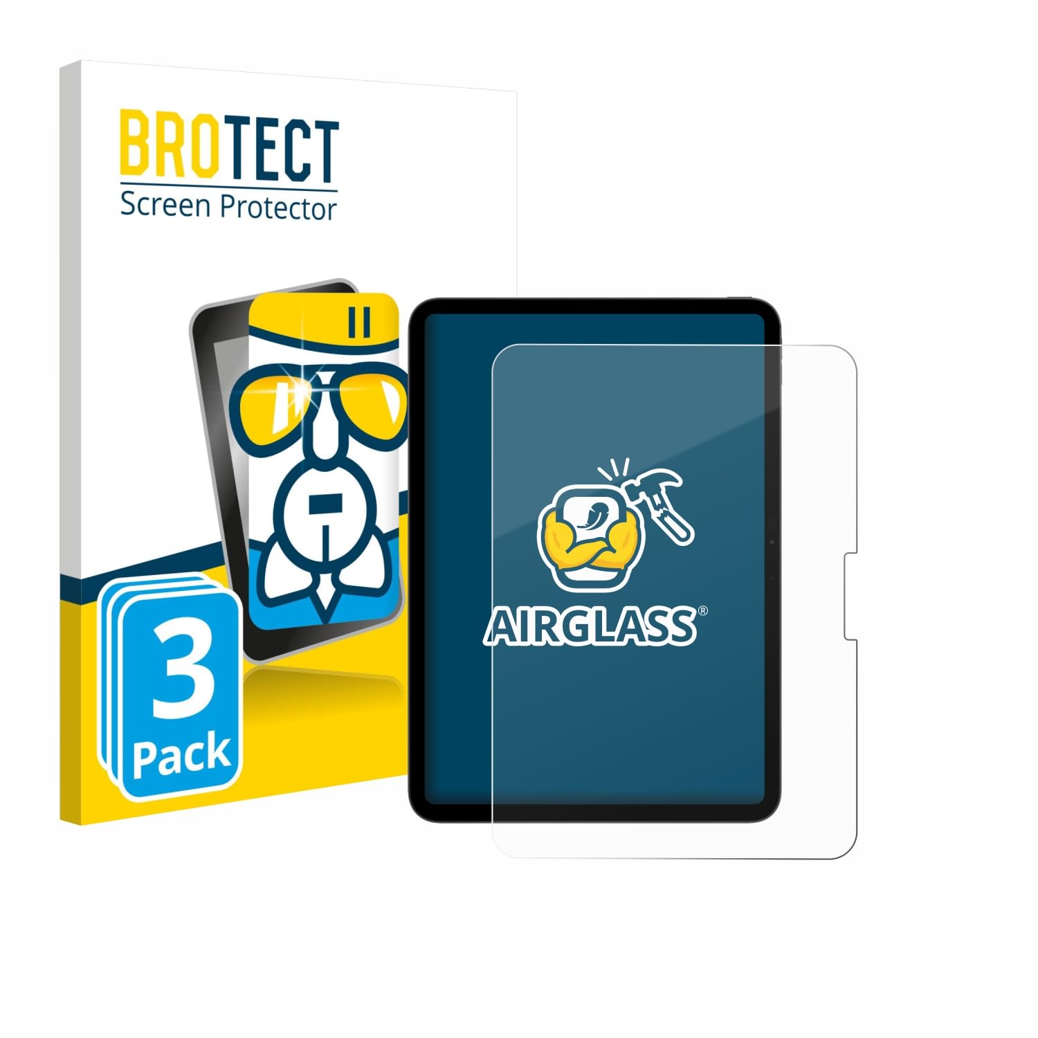 BROTECT Schutzglas für Apple iPad Pro 11" M5 2025
