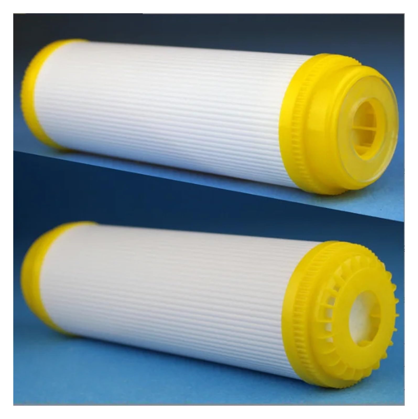 Cartucho de filtro de resina de 10 pulgadas, intercambio iónico de agua pura suavizada, elimina la descalcificación/sistema purificador de agua alcalina fuerte, 1 Uds.(2pcs)