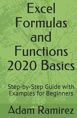 Excel Formulas and Functions 2020 Basics: Step-by-Step Guide with Examples for Beginners (Excel Academy)