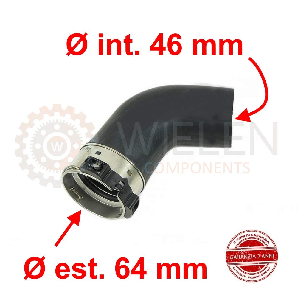 Tuyau De Refroidissement Intermédiaire Turbo Compatible Renault Trafic III / Opel Vivaro 1.6 DCi Biturbo 2014+