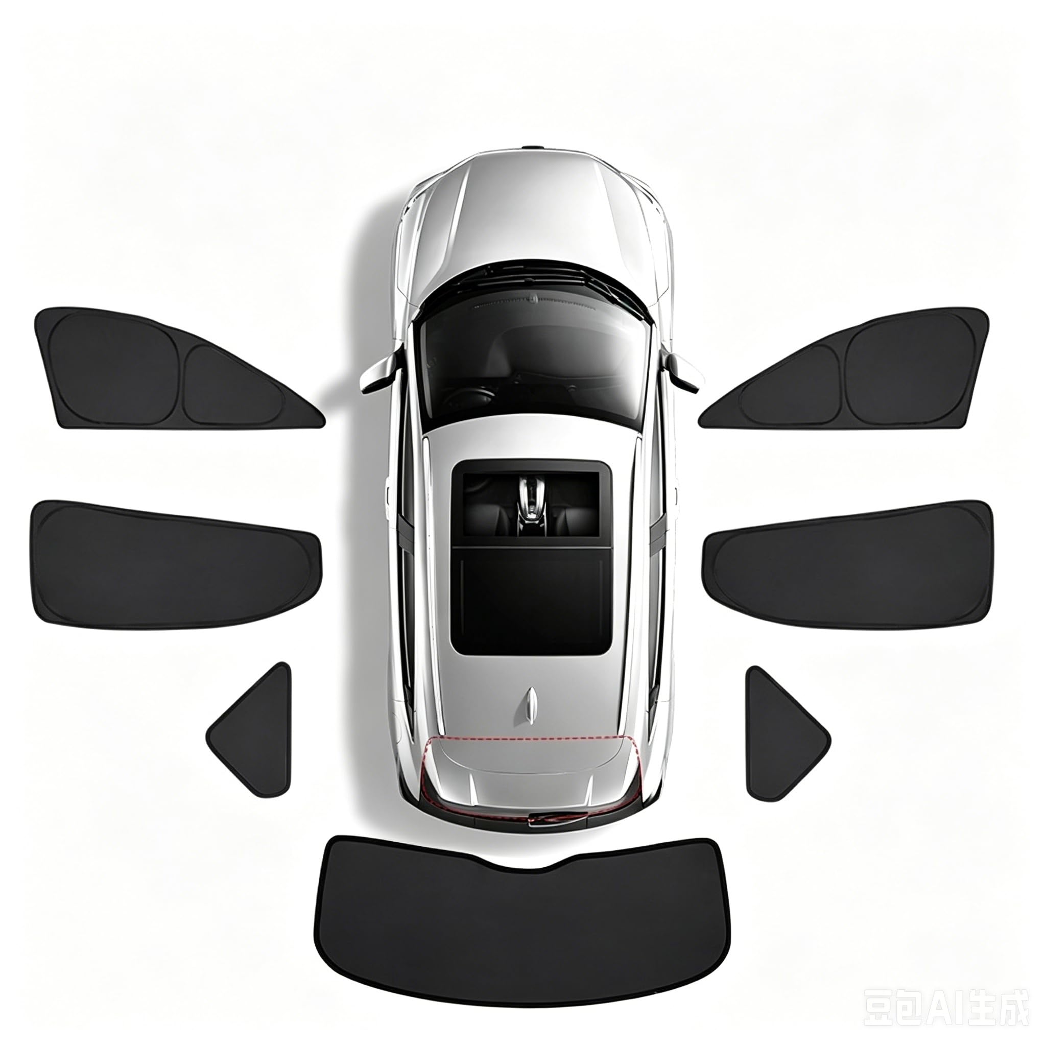 R-timer Car Window Shades for Volvo S90 2017-