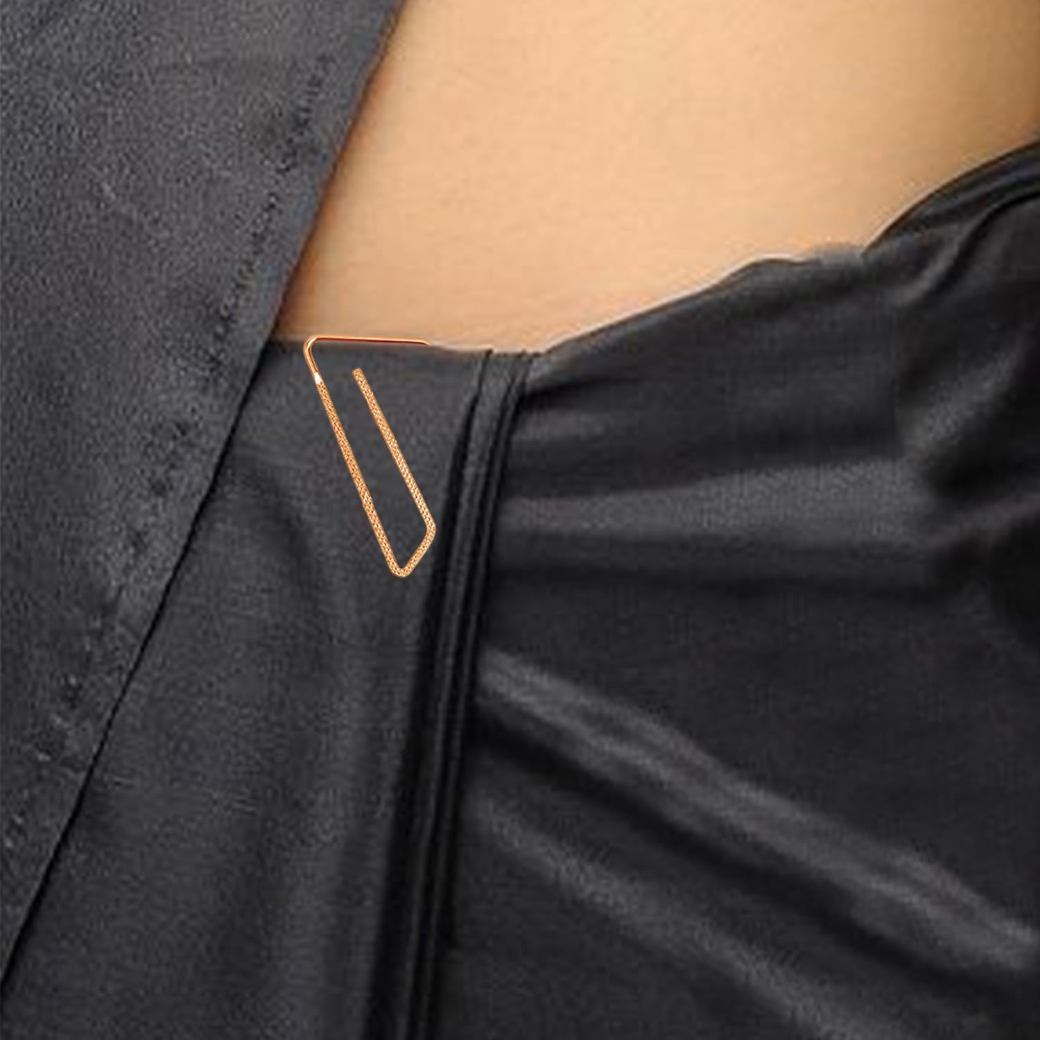 VAMA FASHIONS Clip on Sarees Pleats Pin Brooch Coat Dress Gown Shawl Bridal Safety Saree Pins for Women - 21 Sareepin (Saree Pin for Pleats) 3