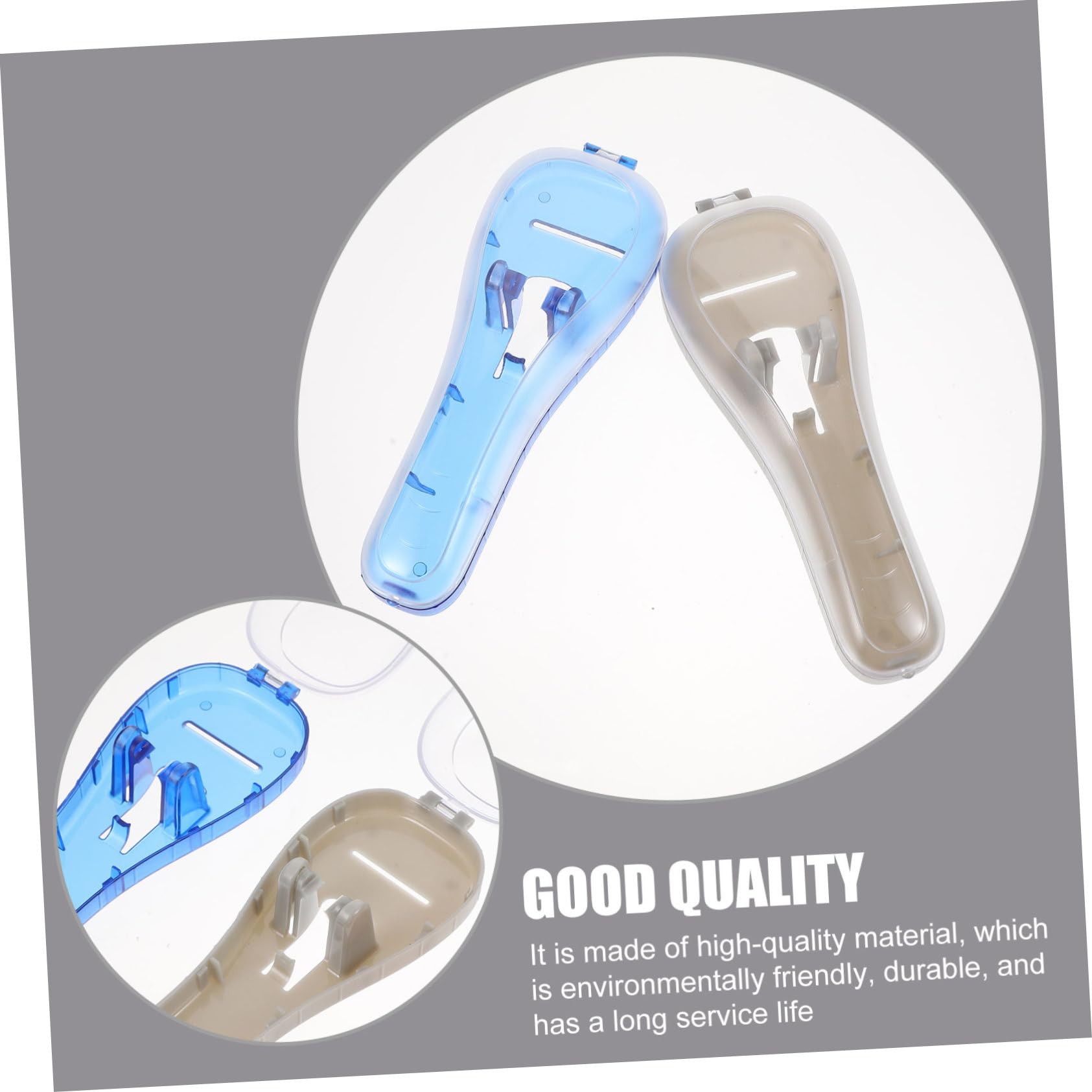 Étui de Protection pour Rasoir de Voyage Pc, Lot de 3 Pièces