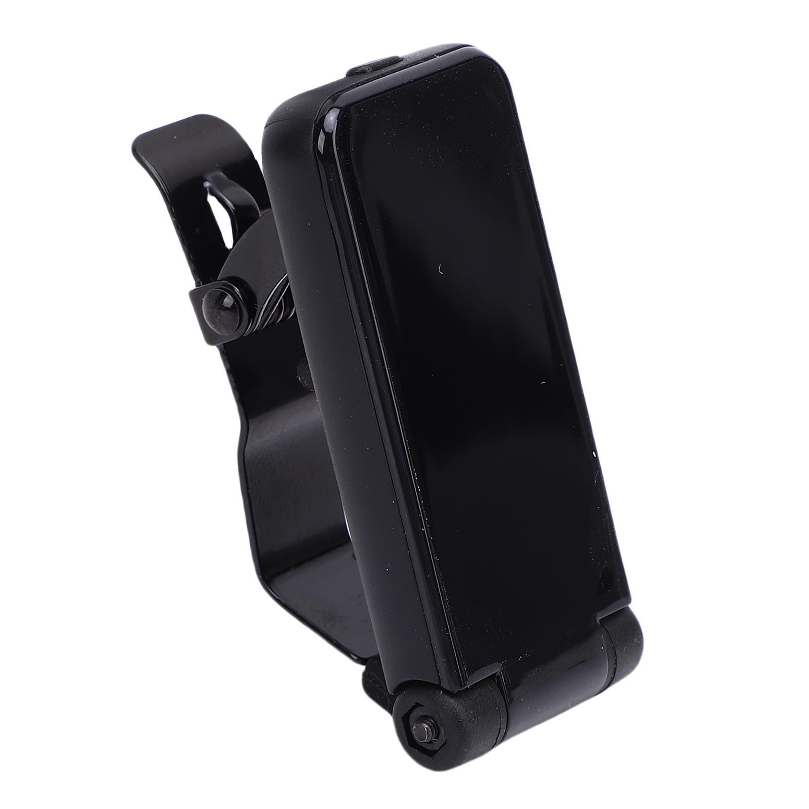 VGEBY Accordatore Cromatico con Clamp e Display LED, Piccolo e Portatile, Rotazione 360° per Chitarra Elettrica, Acustica, Basso e Violino