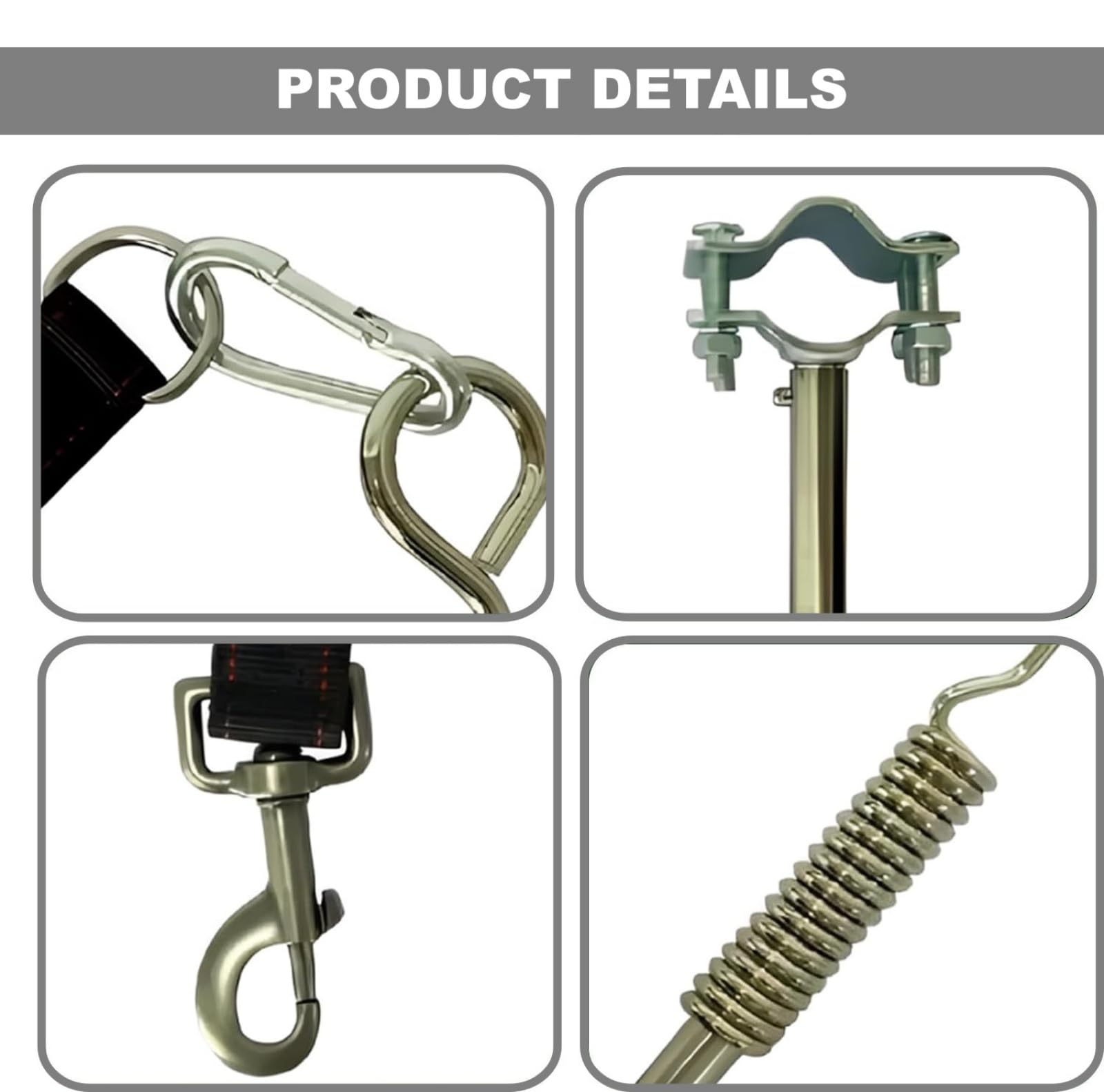 Correa para Bicicleta de Perro con amortiguación, Correa Manos Libres para Bicicleta, Correa Ajustable para Perro para Correr, Ciclismo, Paseo, Entrenamiento y Exterior