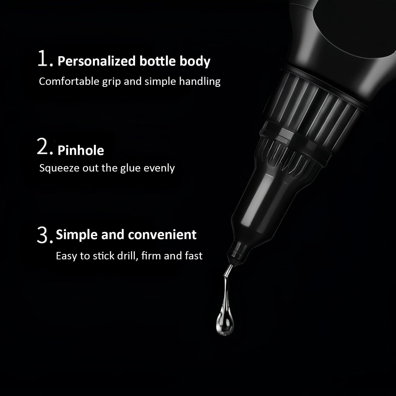 2 Piezas Pegamento de Diamantes de Imitación para Uñas, Gel UV Adhesivo para Manicura, Pegamento Joyas Uñas para Pedrería con Punta de Pincel para Salones de Uñas Entusiastas del Bricolaje, 10ml