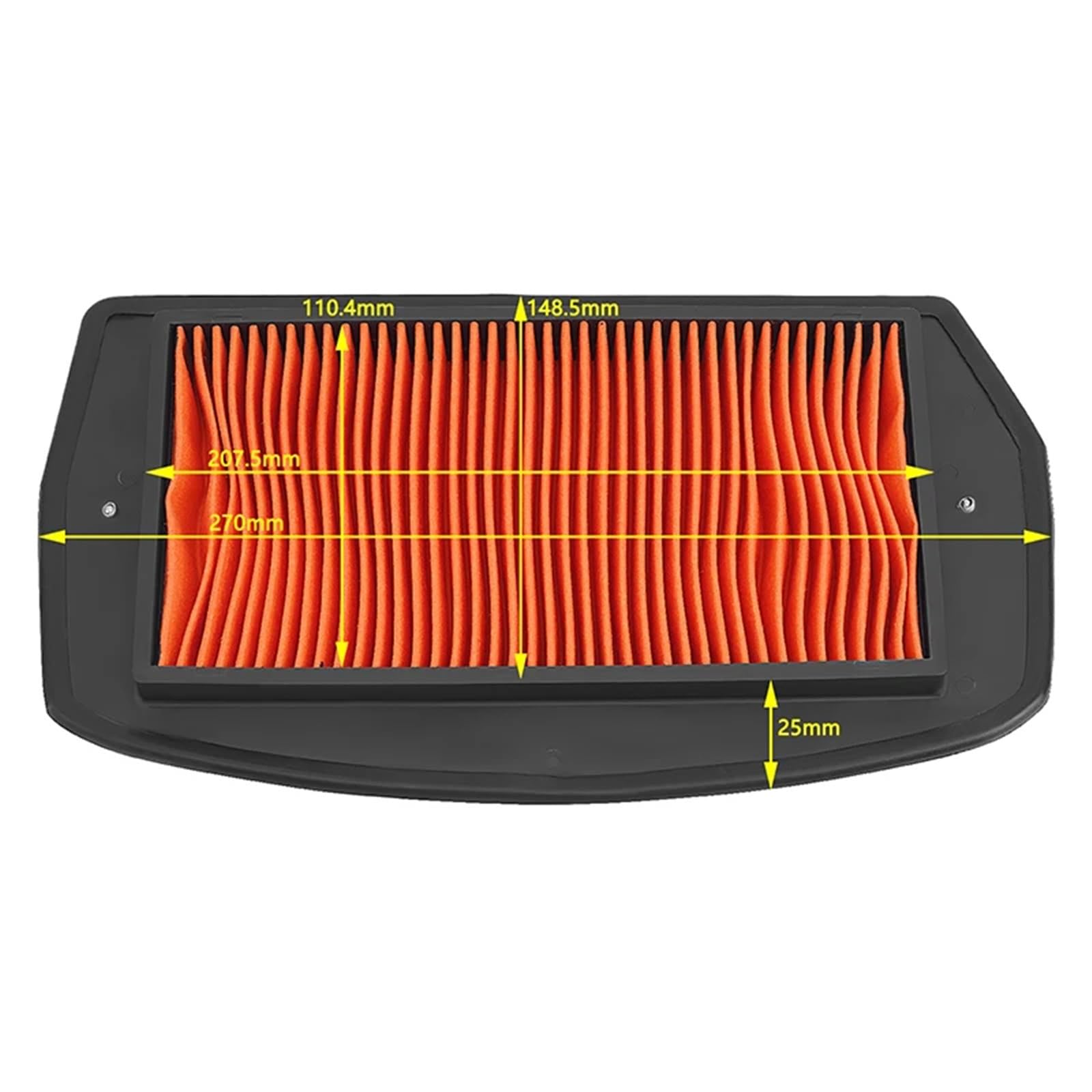 filtr powietrza zamienny Filtr powietrza do motocykla pasuje do YAMAHA FZ600SS FZ6 FZ6N FZ6NA FZ6NAHG FZ6SA2 FZ6S2 FZ6NS FZ6NT FZ6NV FZ6S FZS6V Wymienny filtr powietrza