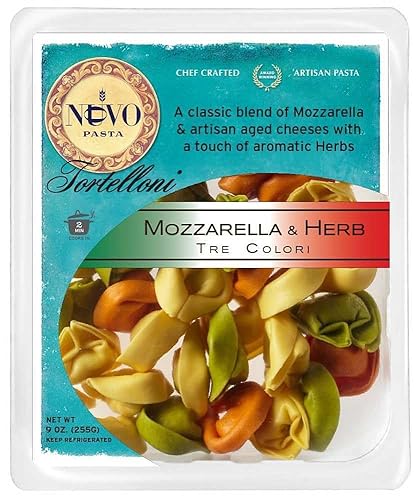 Miniatura 4 de Nuovo Tortelloni de Mozzarella y Hierbas Tricolor (caja de 6)