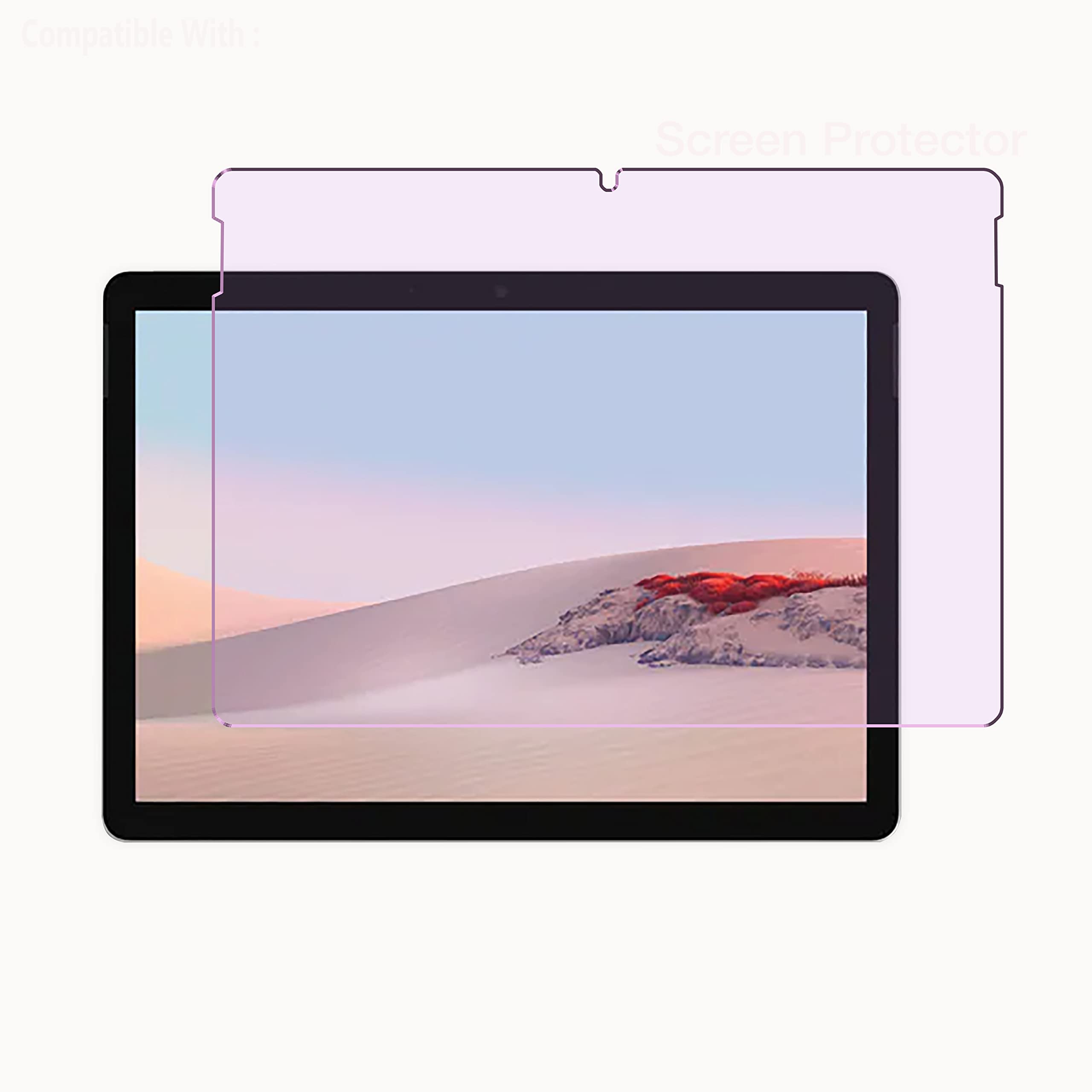 naxton® Anti Blue 9H Screen Protector for Microsoft Surface Go 3 / Surface Go 2 / Surface Go (2021/2020) (10.5" inch) [Unbreakable], [Bubble Free], [Anti-Scratch] - NOT A GLASS (B09Y1RZL5V) Amazon Price History, Amazon Price Tracker