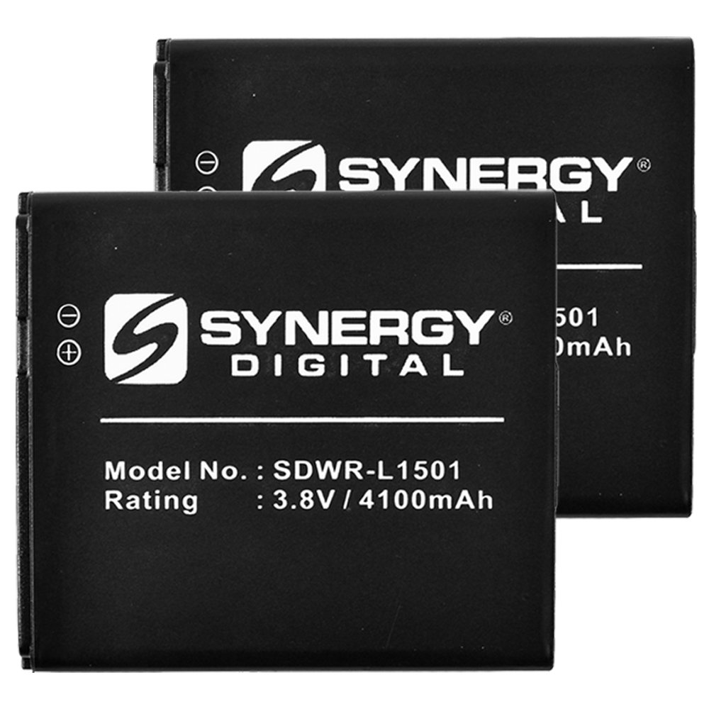 Synergy DigitalPantech MHS291L WiFi Hotspot Battery Combo-Pack Includes: 2 x SDWR-L1501 Batteries