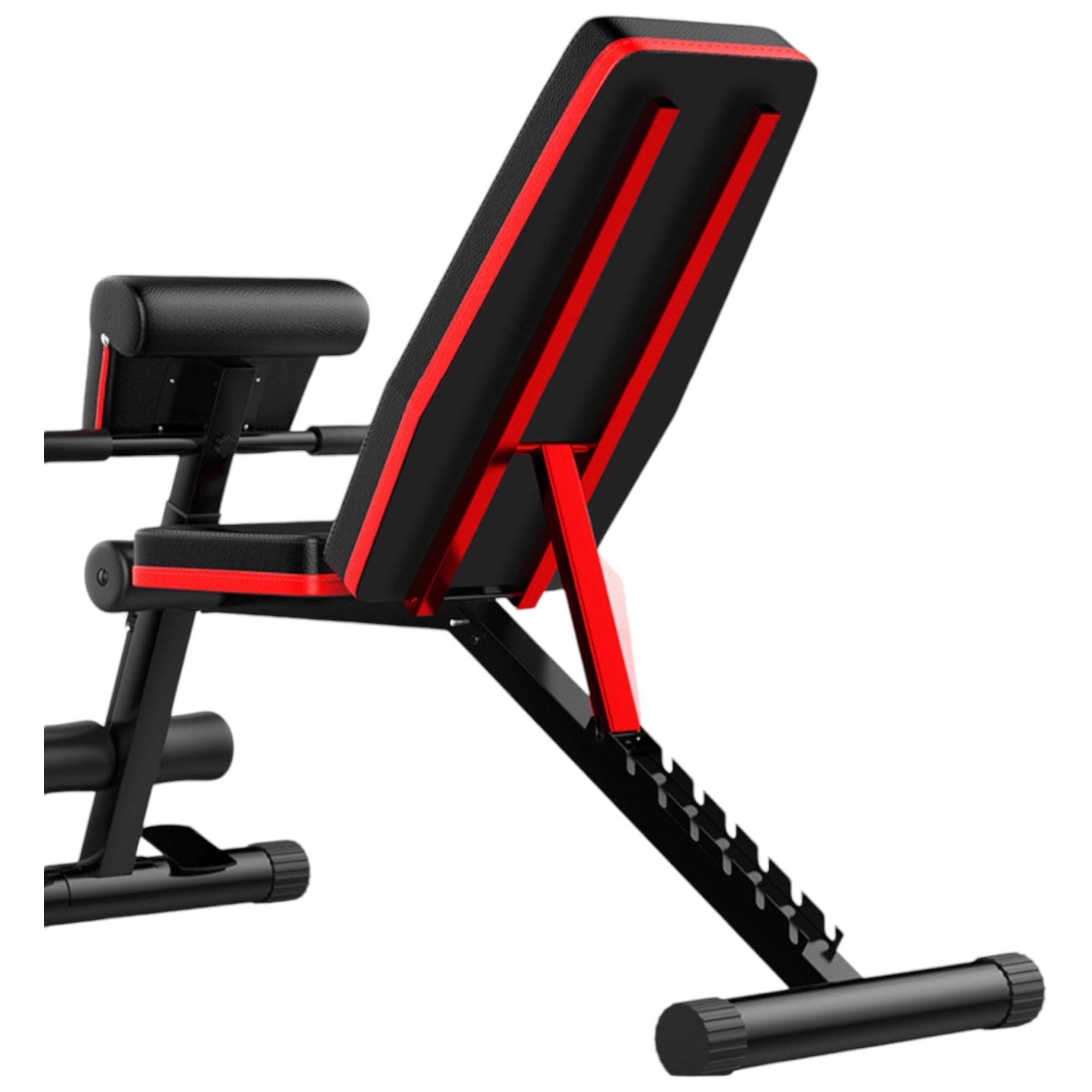 Banco de Mancuerna Plegable Inclinable Banco de Pesas Musculación Multifuncional para Entrenamiento Completo Máquina de Fitness Gimnasio Hogar