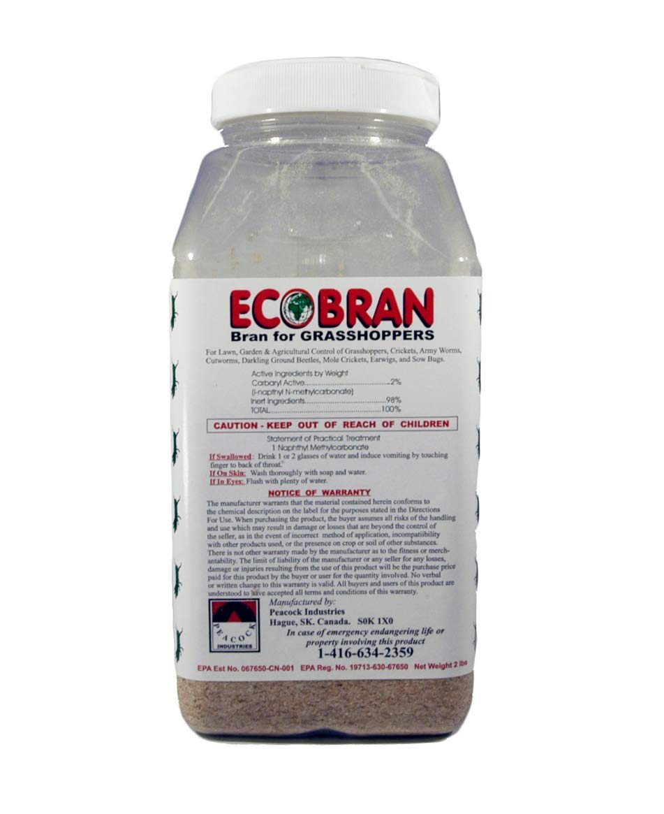Eco Bran Grasshopper Bait,. 2lb