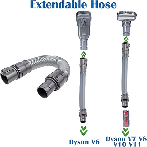 Miniatura 7 de ilovelife Kit de cepillos de herramientas de repuesto para Dyson V11 V15 V6 V7 V8 V10 DC24 DC34 DC35 DC39 DC44 DC58 DC59 DC62 DC74, accesorios de