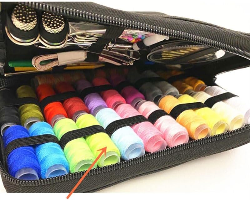 MVNOIRE Polyester Home Large-Capacity Sewing Kit with Needle Storage Box Multi-Functional Supplies Tools