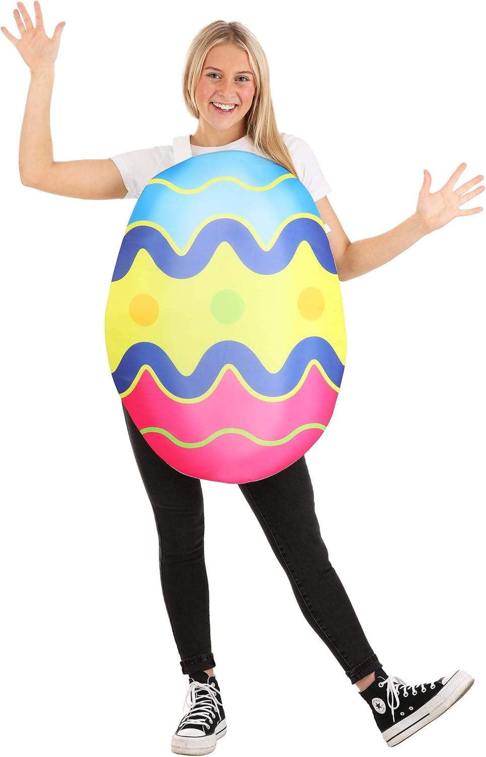 Colorful Easter Egg Costume For Adults | Funny Halloween Outfit | Eggstraordinary Attire