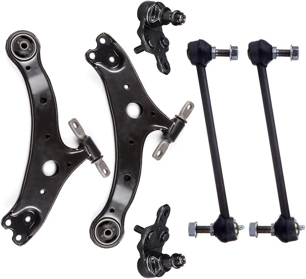 ASAPE Front Control Arm Ball Joint Sway Bar End Link Suspension Kit Fit for Lexus ES300 2002-2003,for Toyota Avalon 2005-2012,for Toyota Highlander 2002-2006