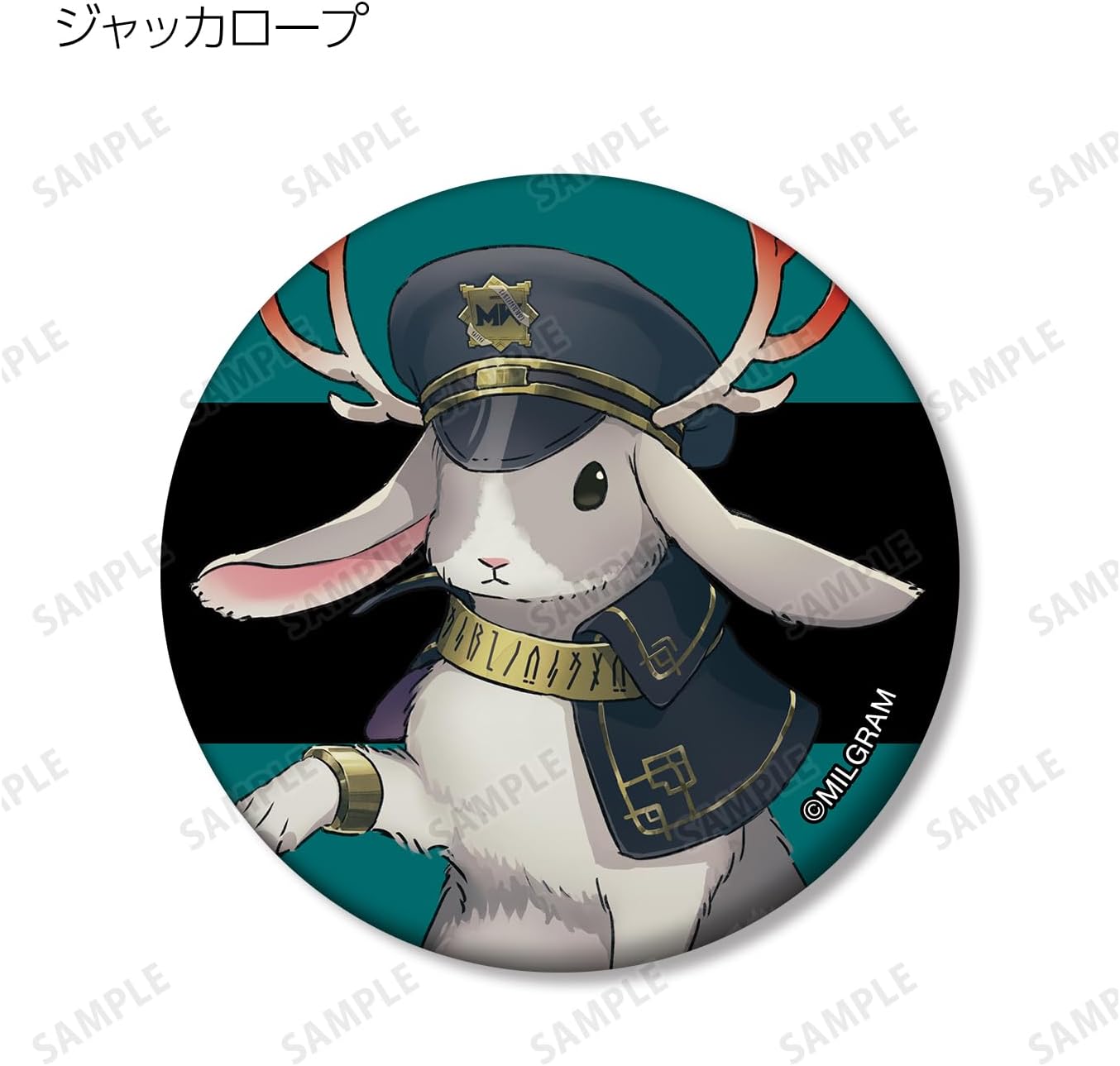 MILGRAM Milgram Trading Mat Tin Badges Box of 12