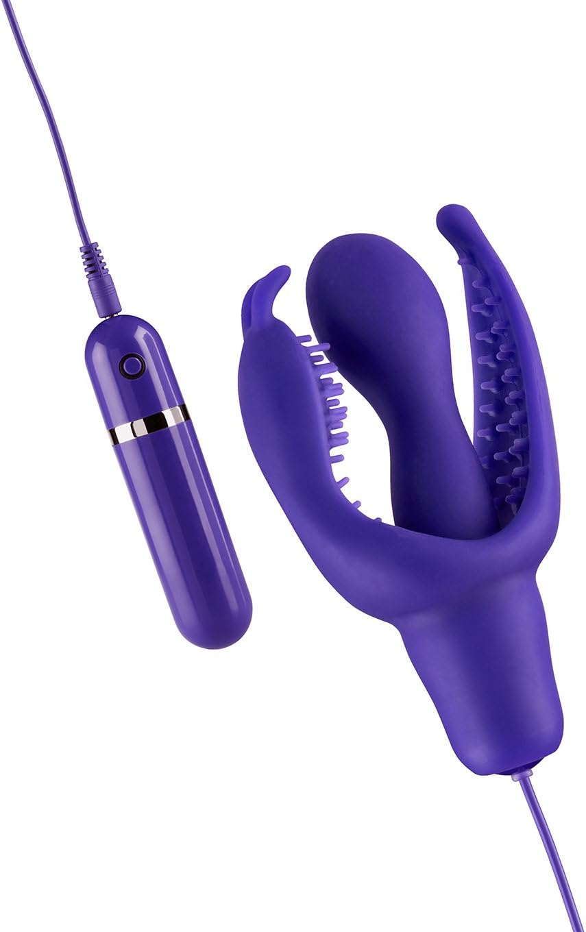 TRIPLE VENUS ESTIMULADOR DOBLE MORADO : TOYJOY: Amazon.es ...
