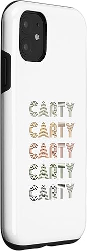 Vista 12 de iPhone 14 Plus Love Heart Carty Tee Grunge Vintage Style Black Carty Case