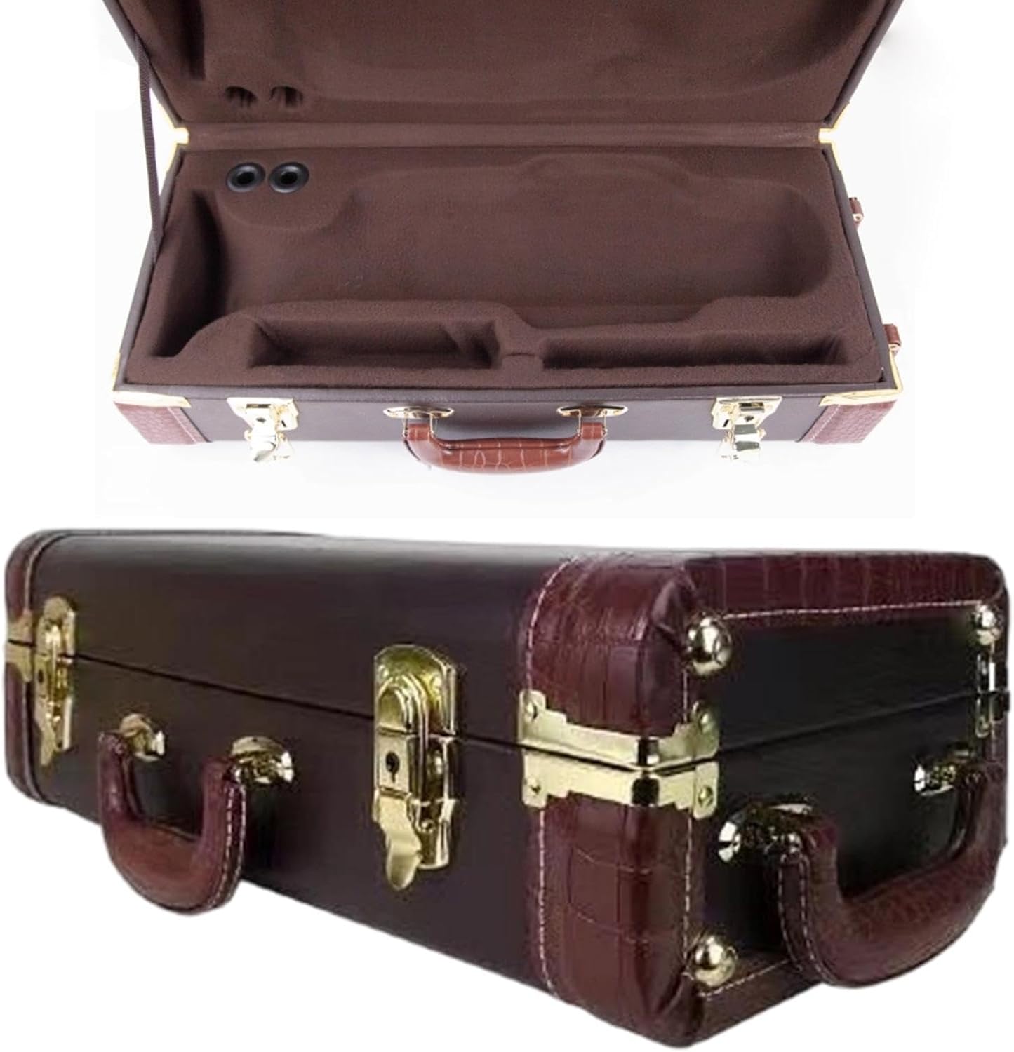 Tachiuwa サックスケース、サックスバッグ、キャリングケース、厚手パッド入りアクセサリーバッグ、ハードケース、アルトサックス用